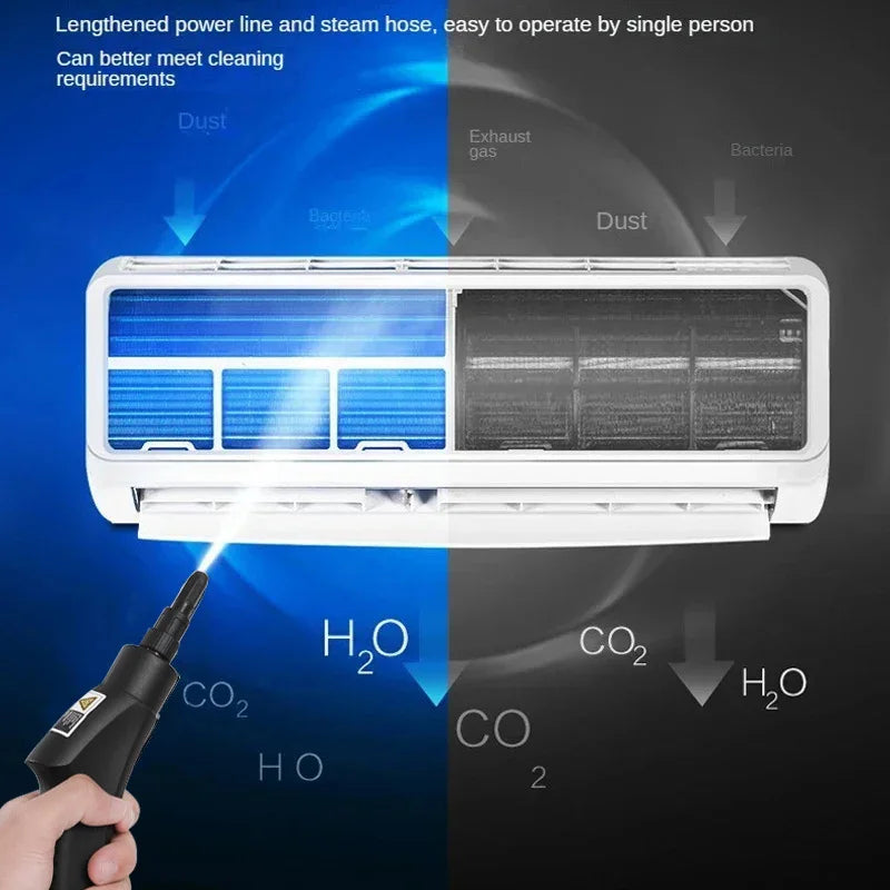 SteamPro 2500X | High-Temp Handheld Steam Cleaner (2500W)